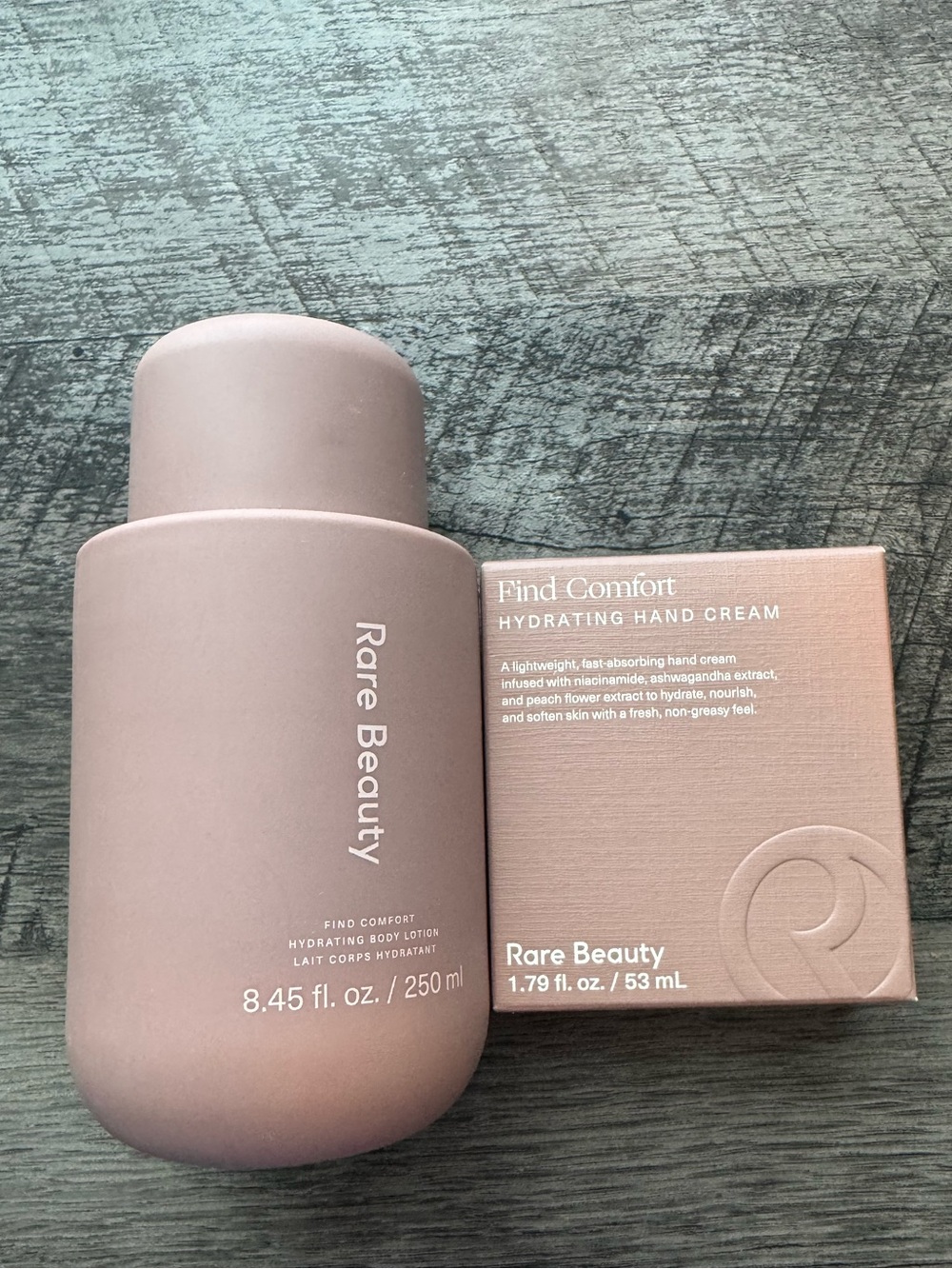 Rare Beauty Hydrating Hand Cream & Body Lotion Set